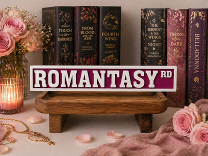Aesthetic Bookish Street Signs – Romantasy, Diagon Alley & More