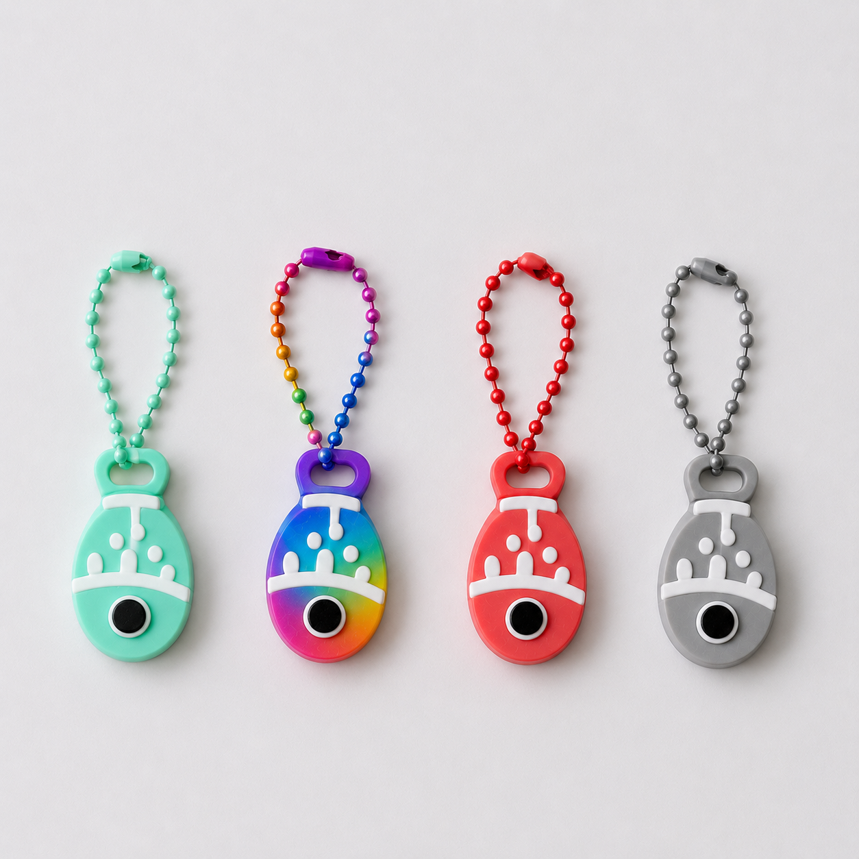 Kawaii Kitty 2 Clicker Keychain Collection🐾✨