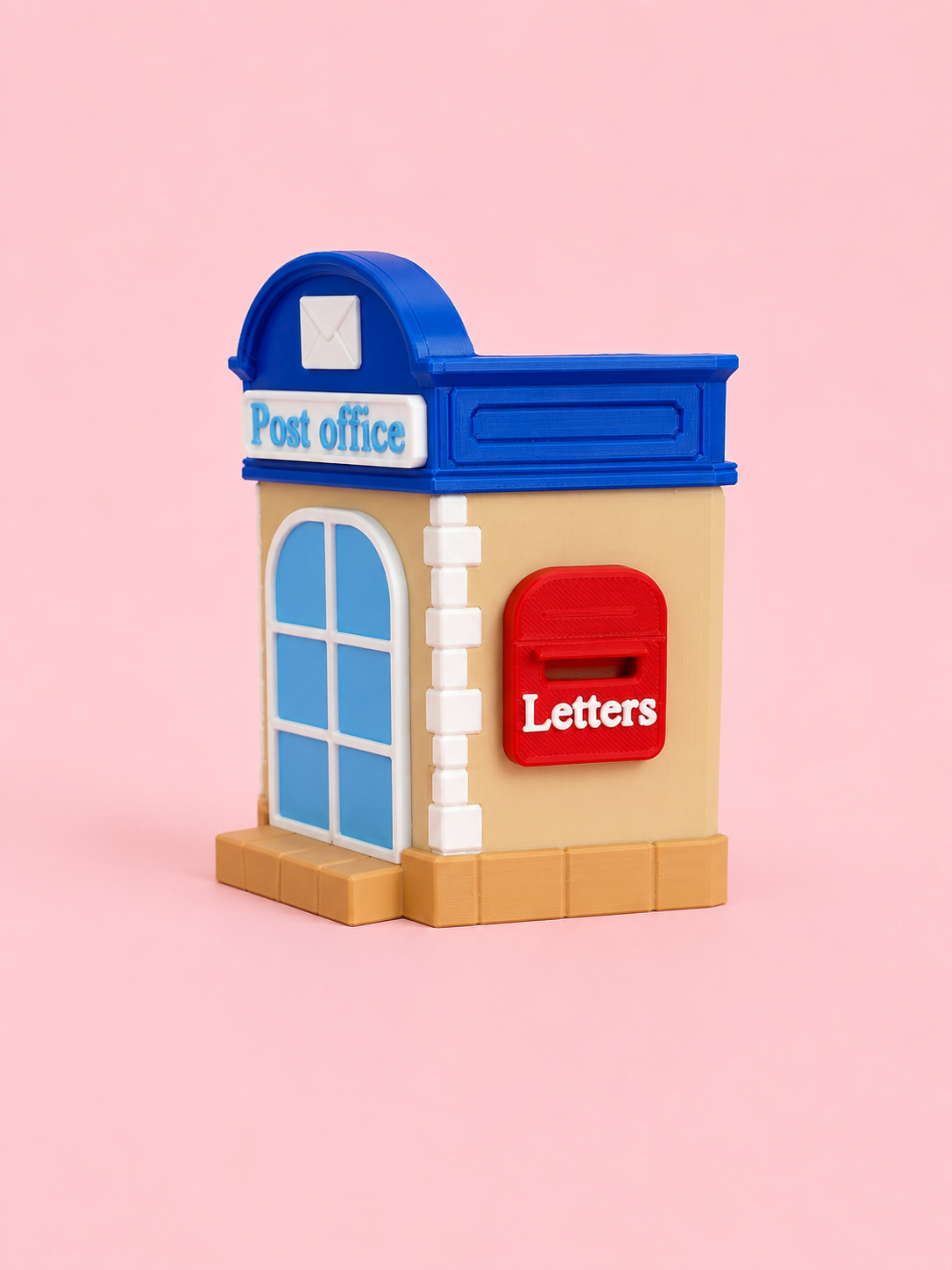 🇺🇸💌 Sweet Town USA Post Office Playset | Kawaii Americana Miniature with Postal Girl