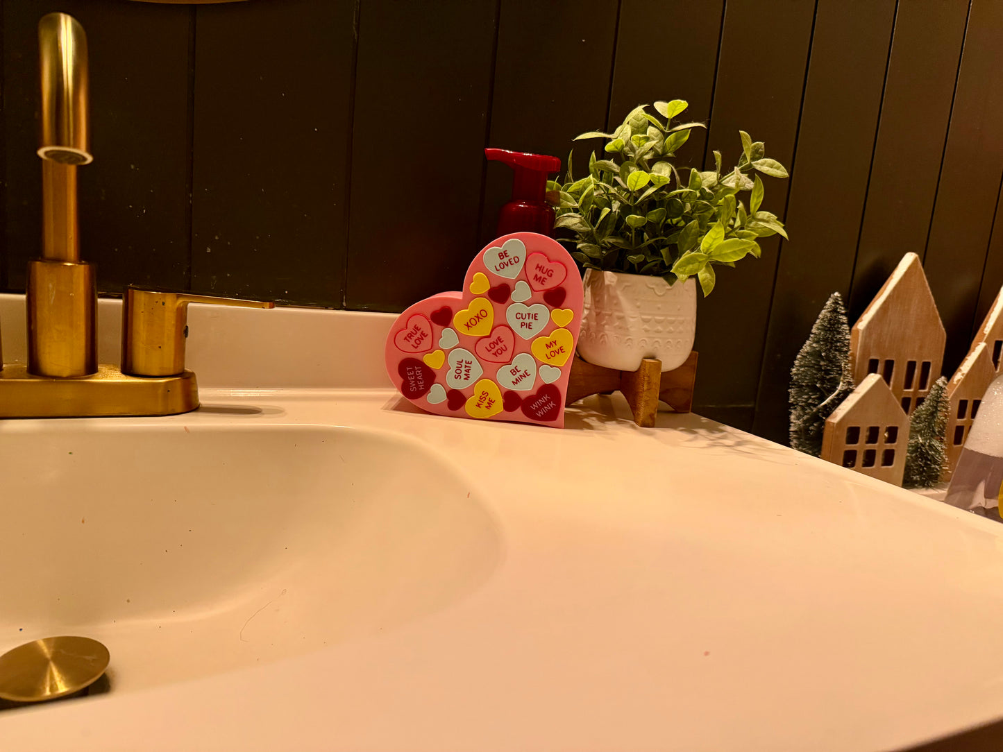 Candy Hearts Bath And Body Works Inspired Soap Holder
