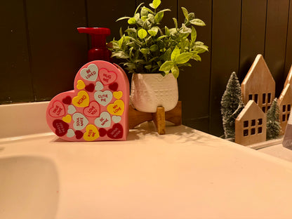 Candy Hearts Bath And Body Works Inspired Soap Holder