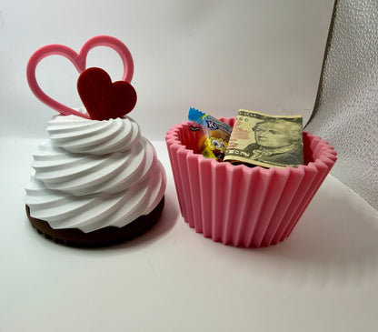 Heart Cupcake Container