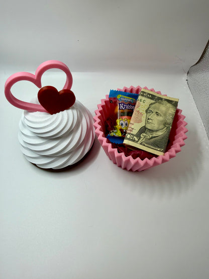 Heart Cupcake Container