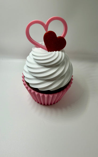 Heart Cupcake Container