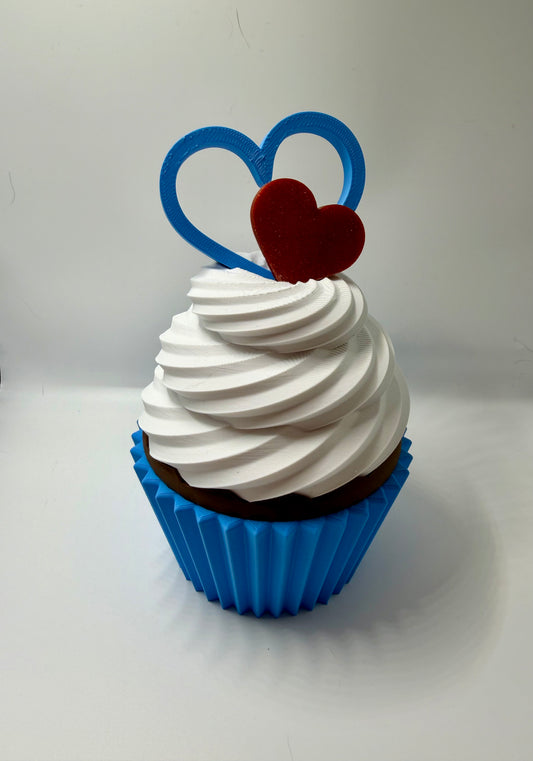 Heart Cupcake Container