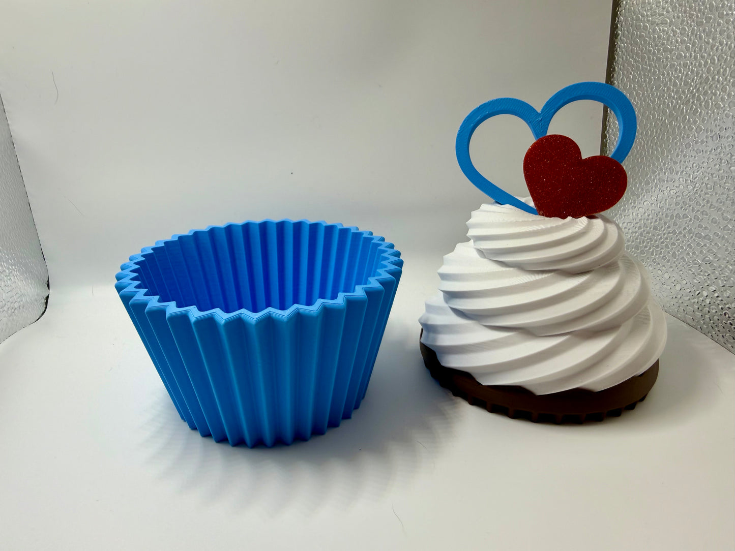 Heart Cupcake Container