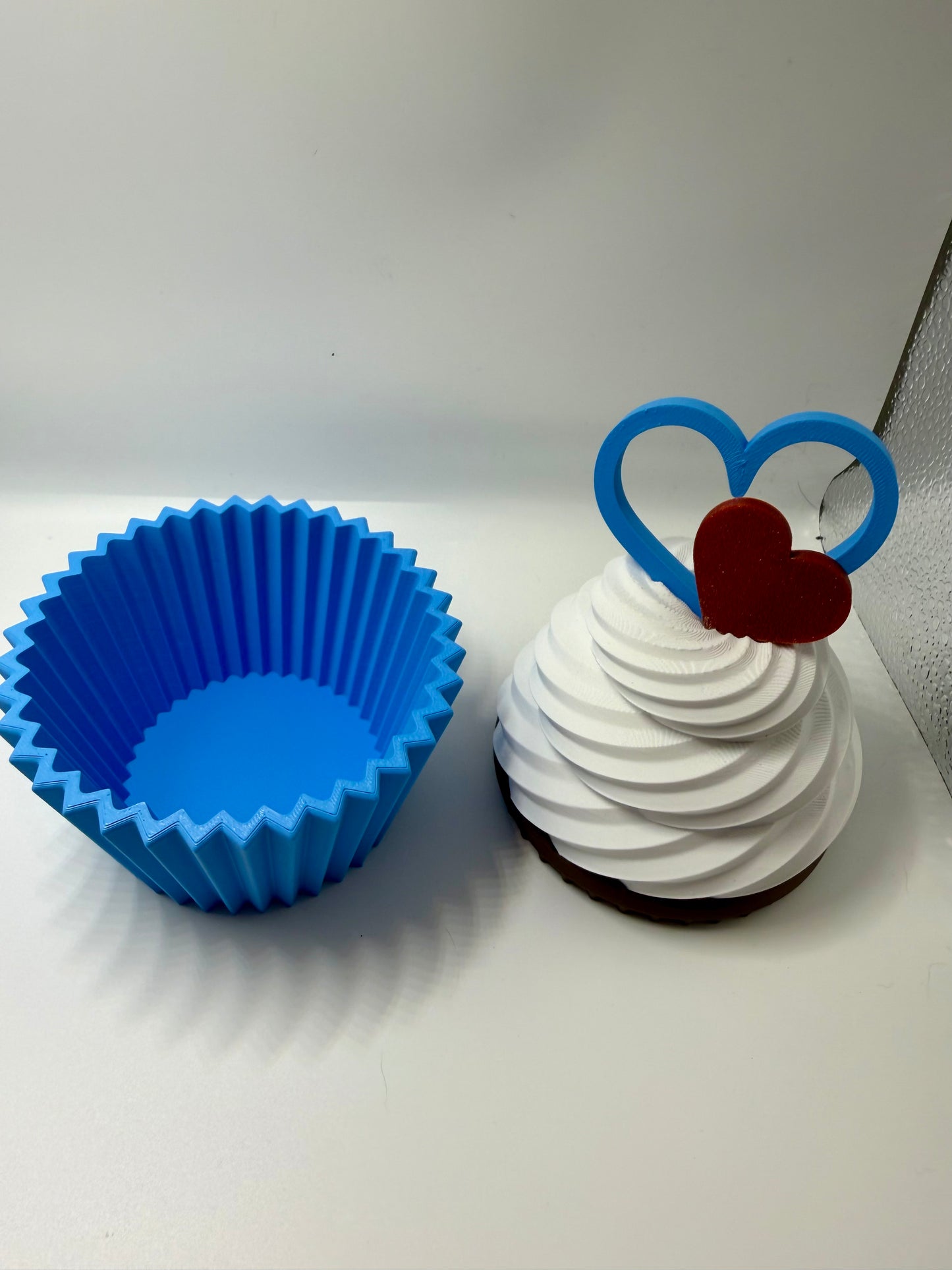 Heart Cupcake Container