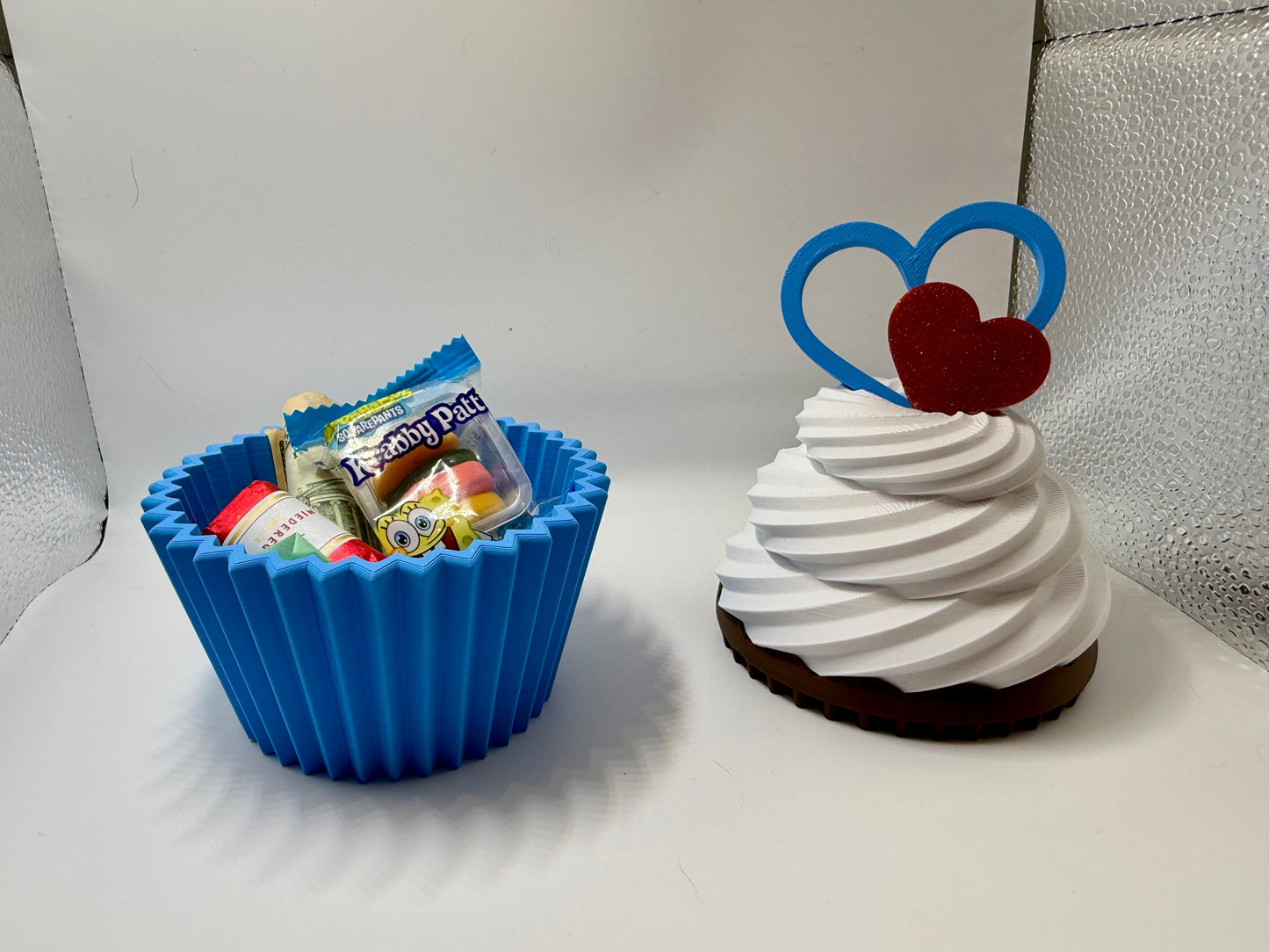 Heart Cupcake Container