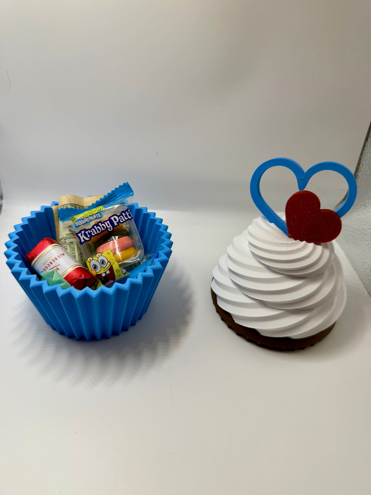 Heart Cupcake Container
