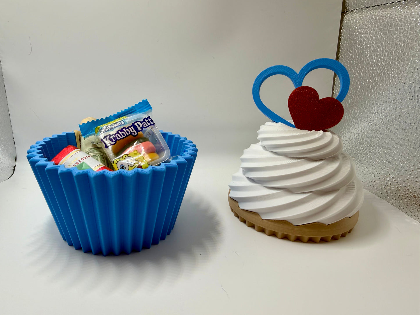 Heart Cupcake Container