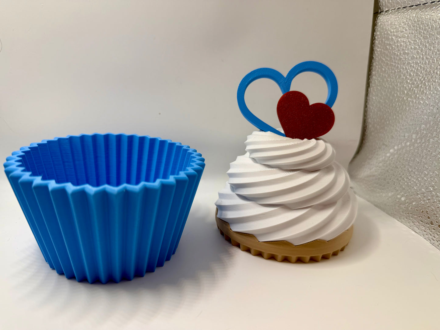 Heart Cupcake Container