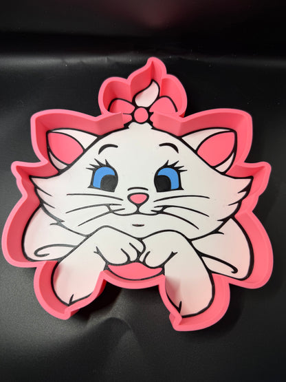 Marie Cat Trinket Tray / Bead Tray