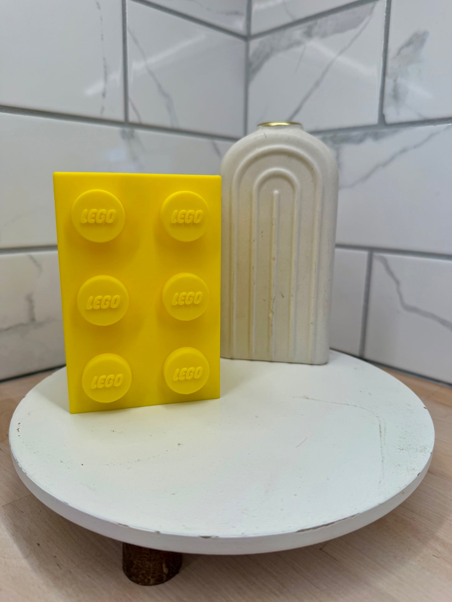 Brick Building Block  Tooth Brush Holder