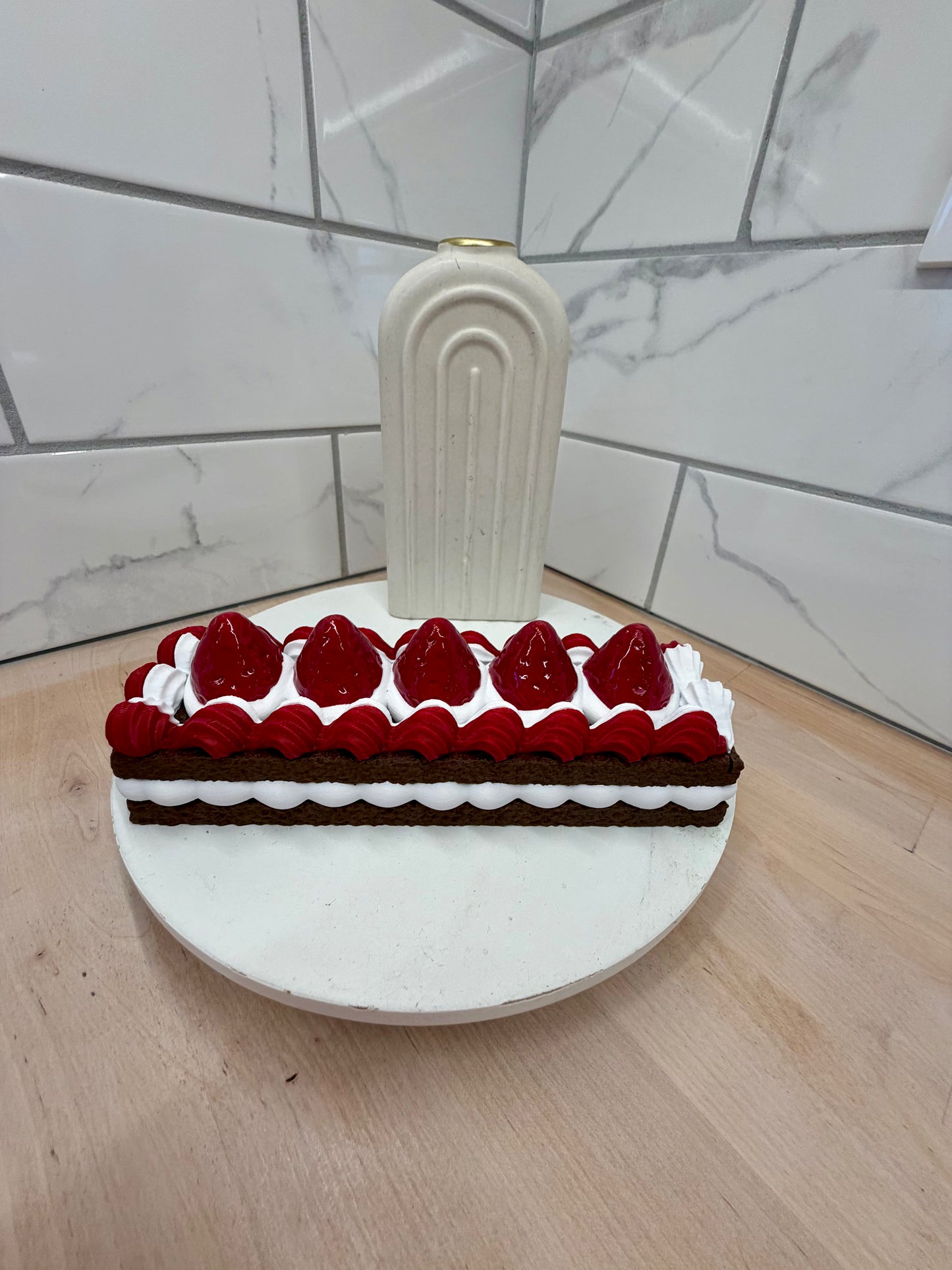 Strawberry Or Blueberry Cake Weekly Pill Case