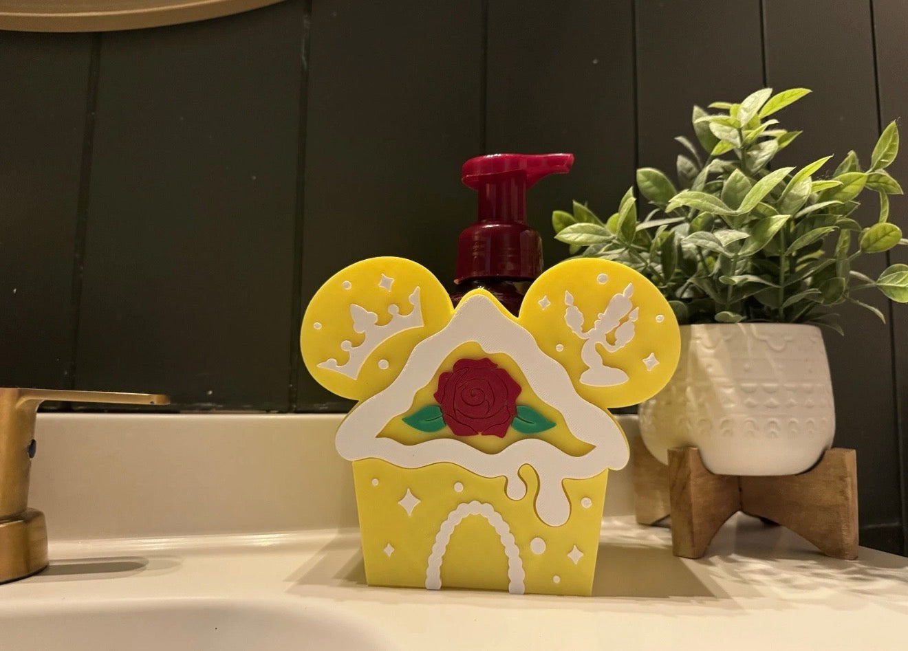 Beauty And The Beast Inspired Bath and Body Works Soap Holder