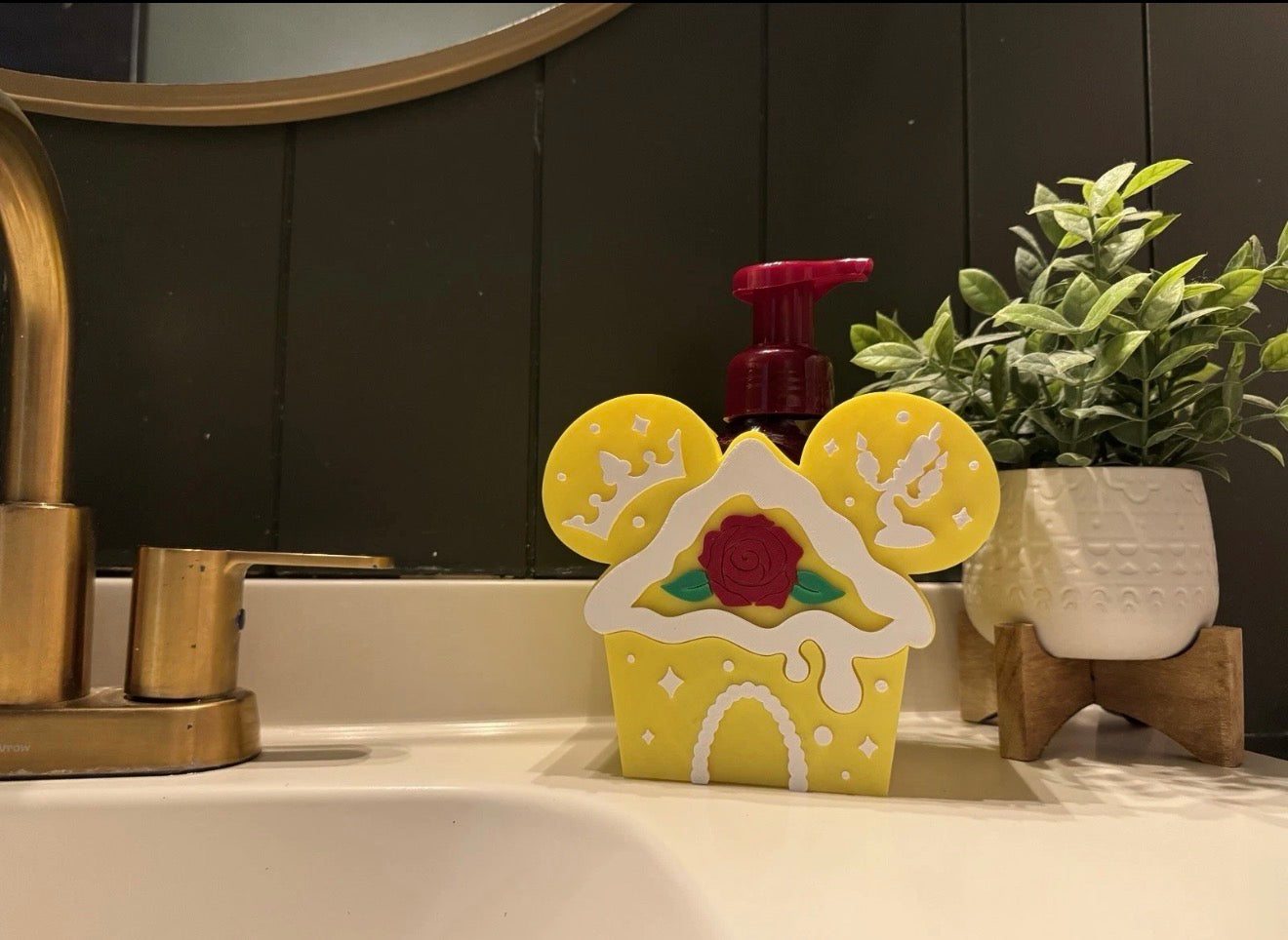 Beauty And The Beast Inspired Bath and Body Works Soap Holder