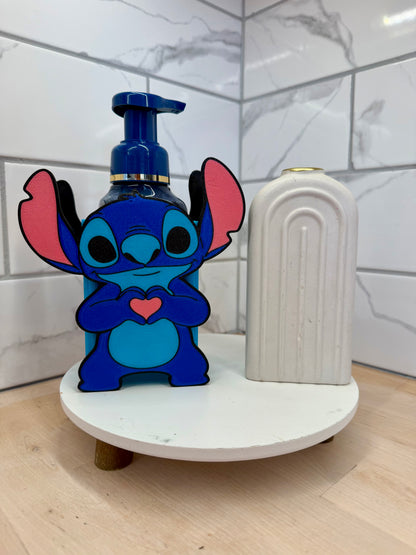 Blue Alien With Hand Hearts Inspired Soap Holder