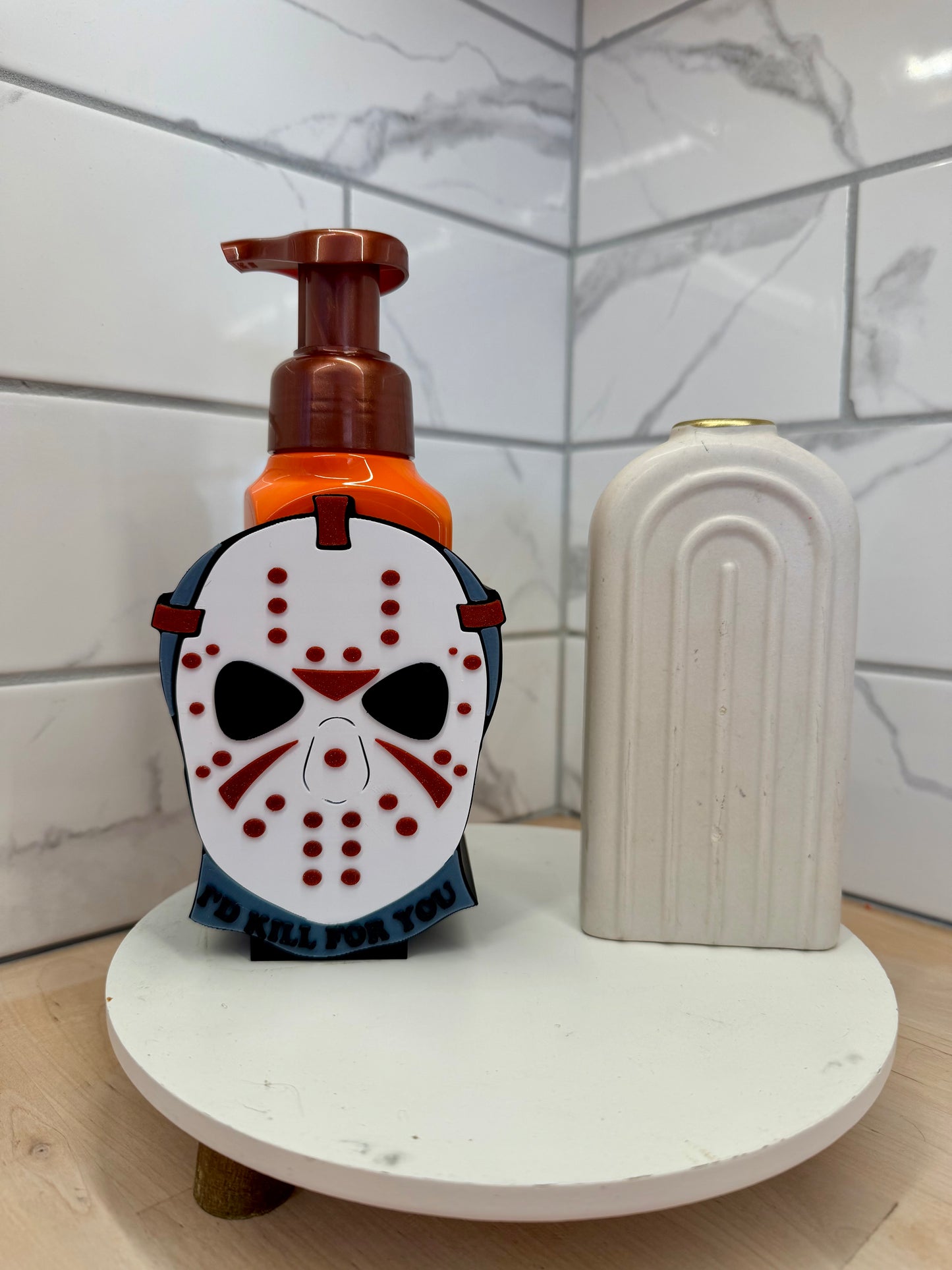 Scary Hockey Mask Killer  Soap Holder