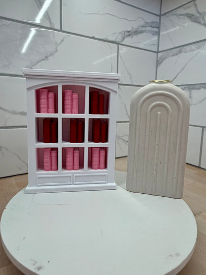 Book Shelf With Books Tic Tac Toe Game