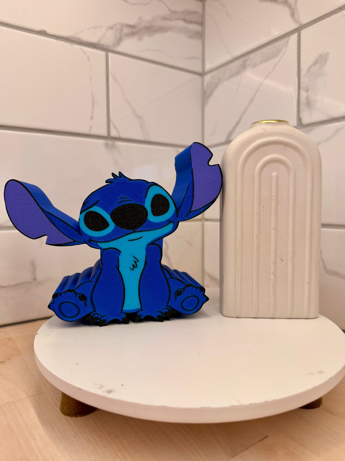 Blue Alien Pen Holder