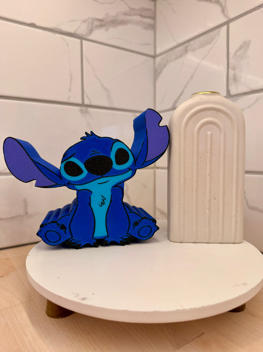 Blue Alien Pen Holder