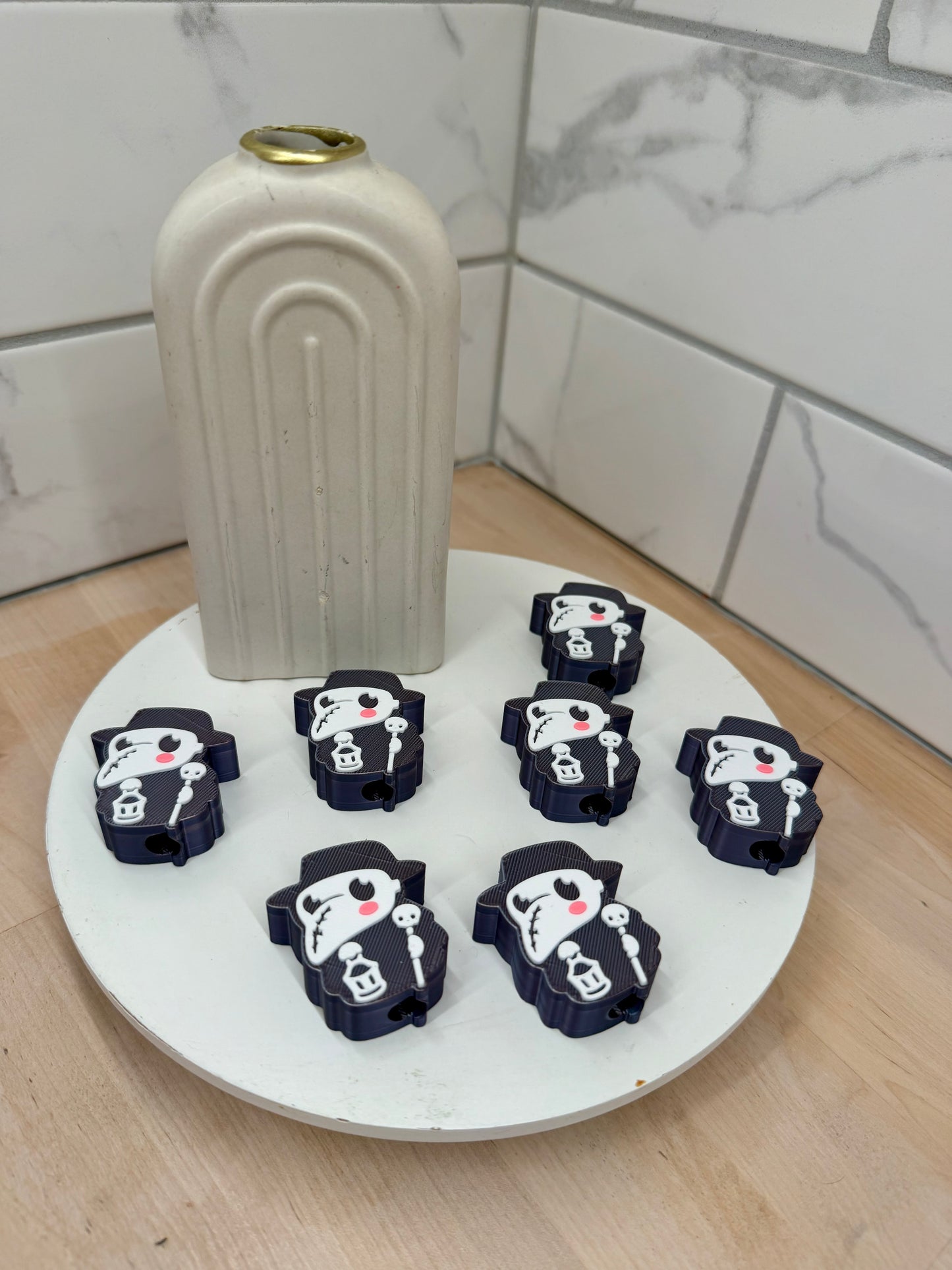 Halloween Theme Straw Topper