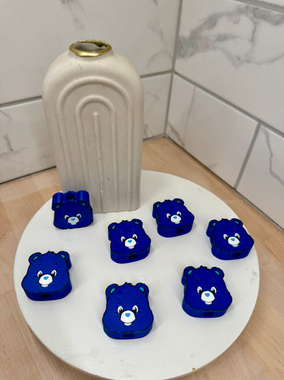 Blue Bear Straw Topper
