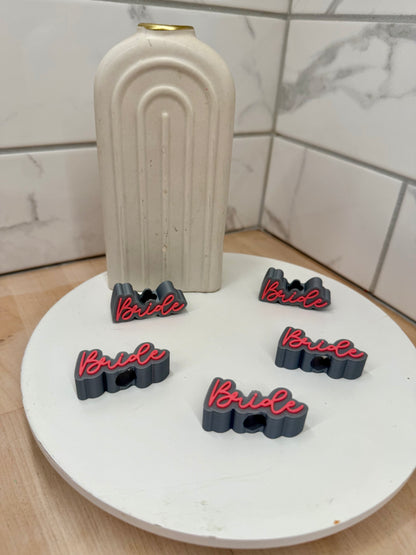 Bride Party Straw Topper