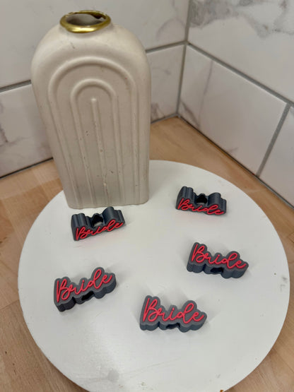 Bride Party Straw Topper