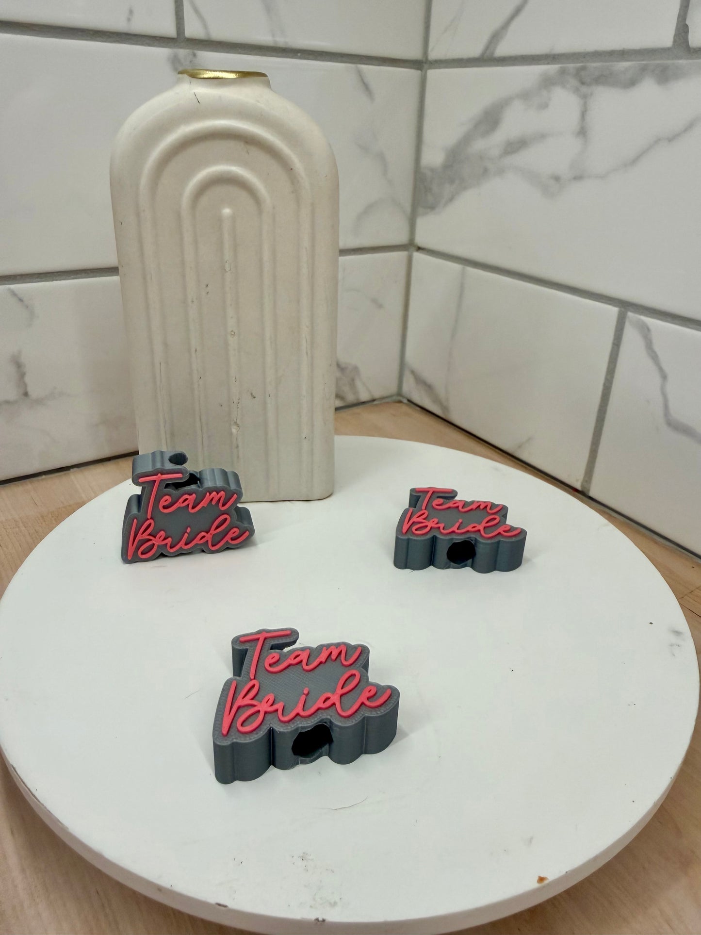 Bride Party Straw Topper