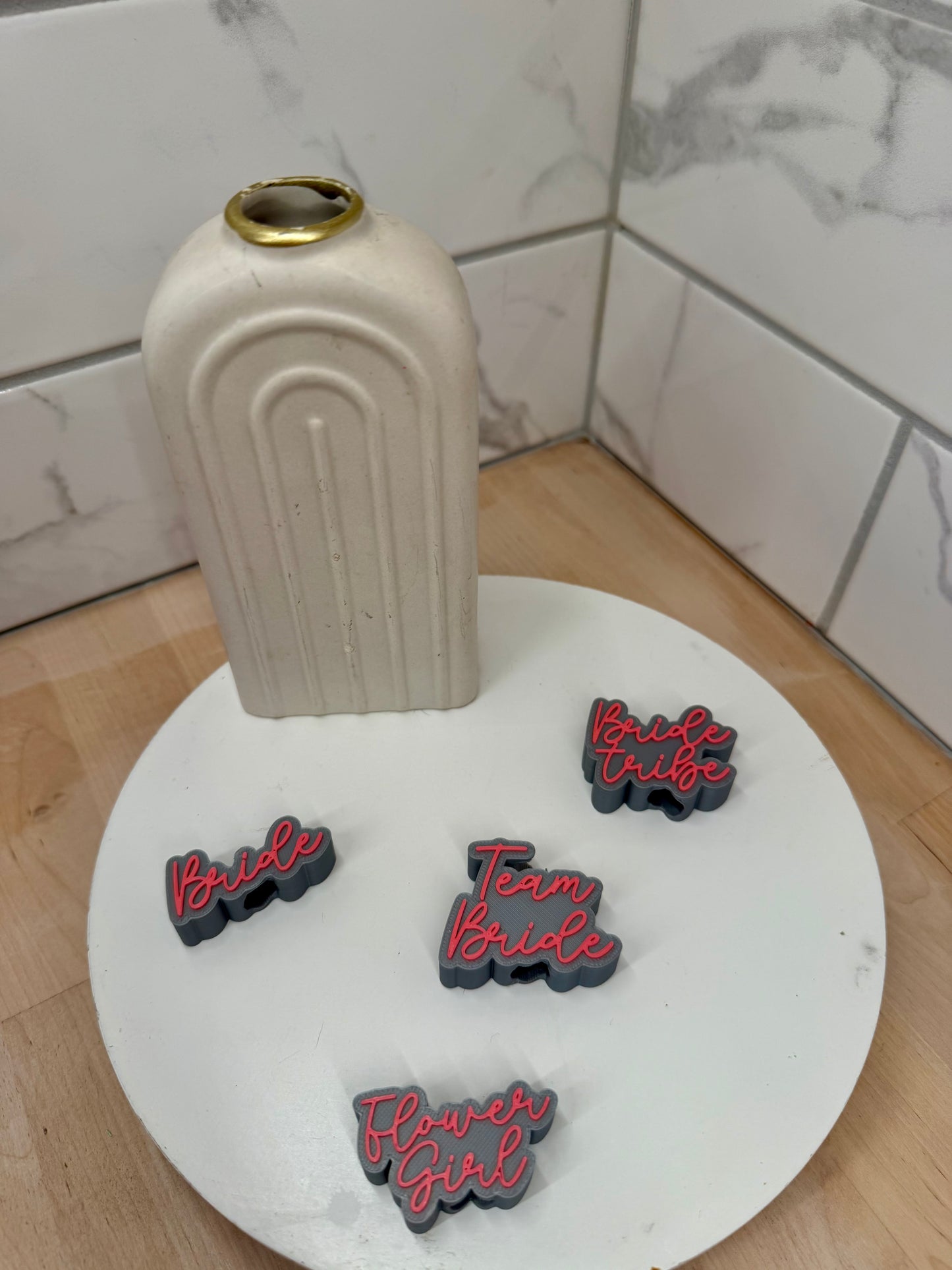 Bride Party Straw Topper