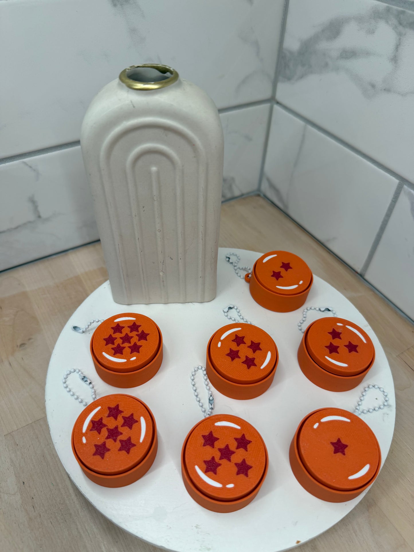 Dragon Ball Z Ball Clicker Keychain