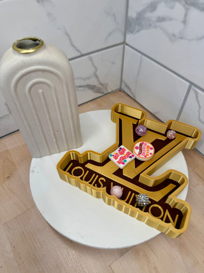 Lv Designer Trinket Tray | Crafter Tray