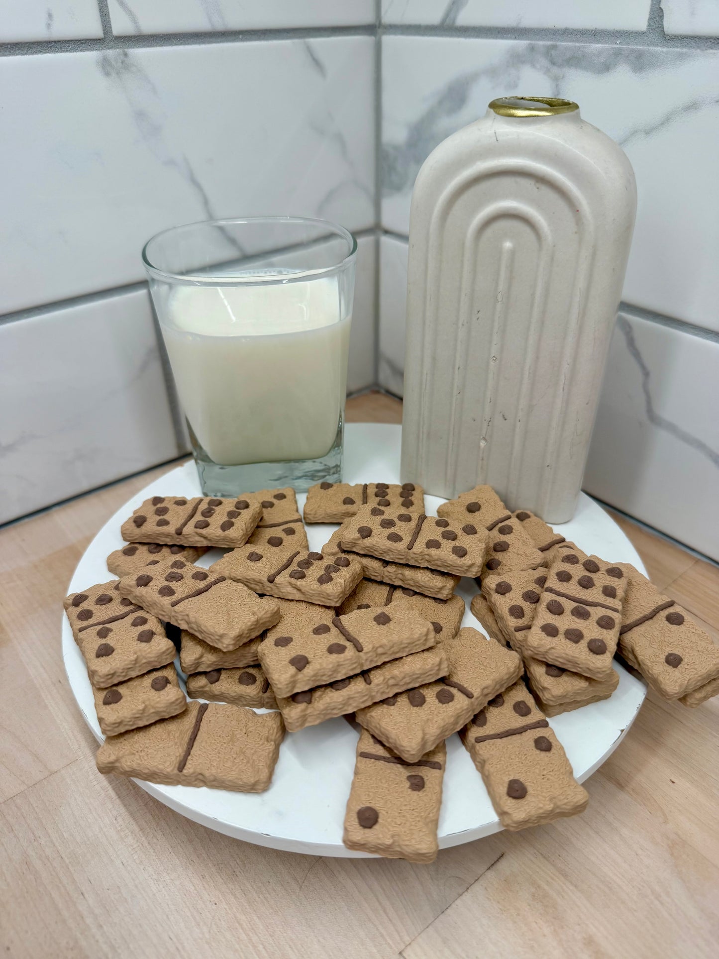 Chocolate Chip Cookie Dominoes Game