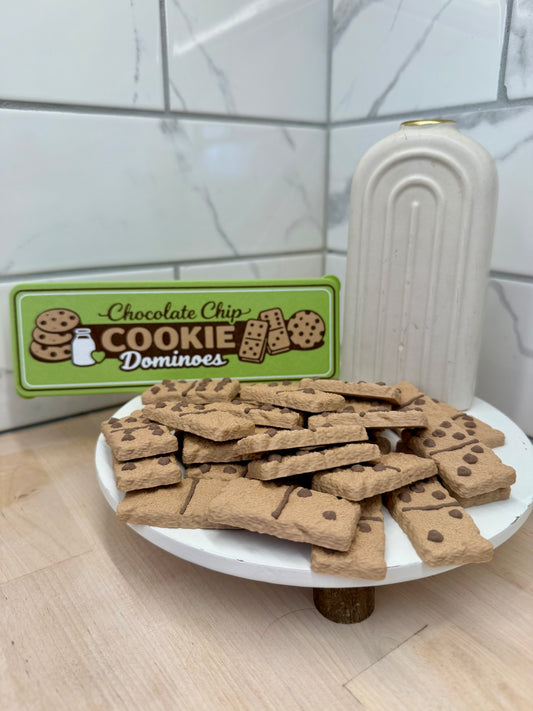 Chocolate Chip Cookie Dominoes Game
