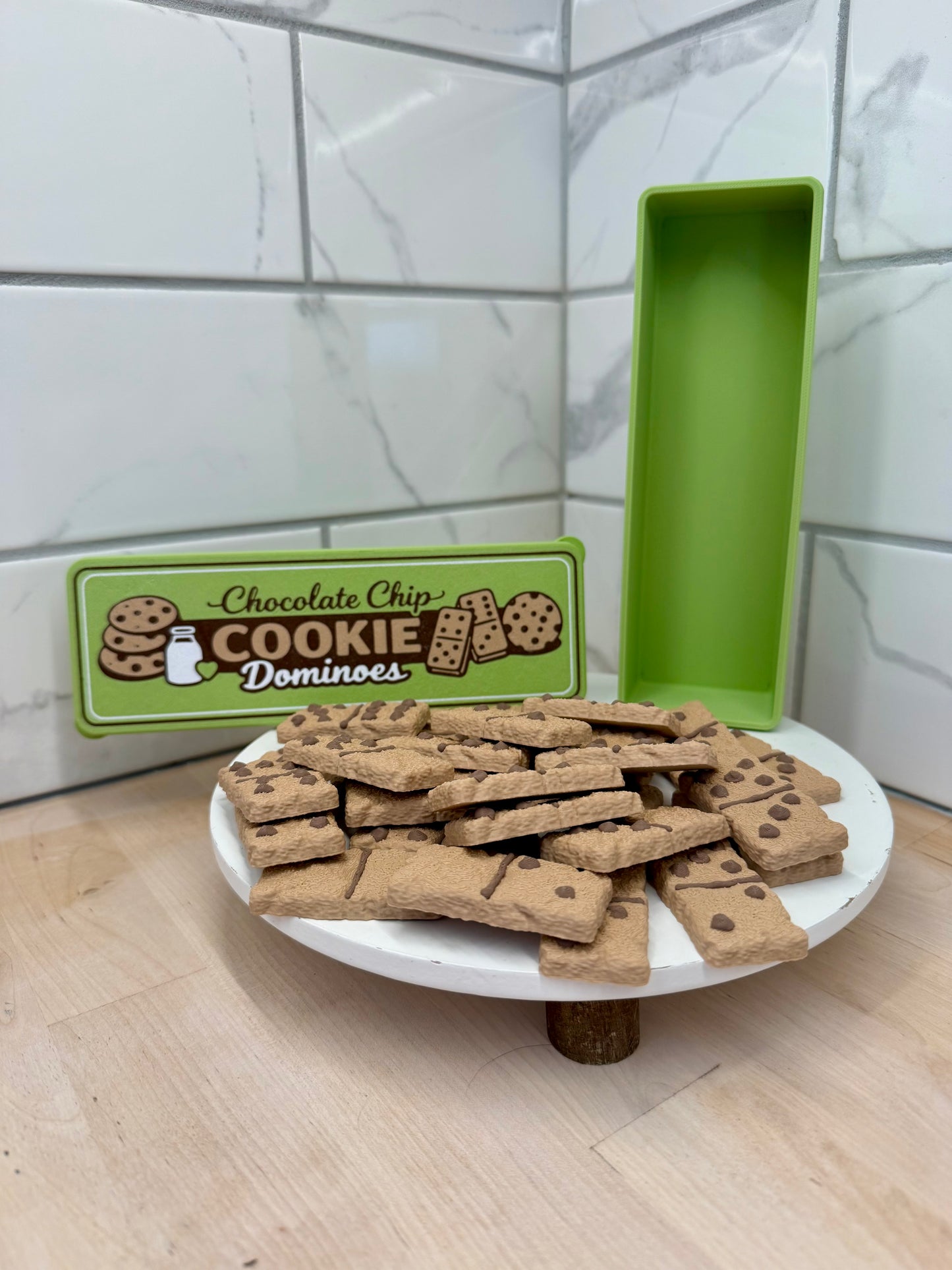 Chocolate Chip Cookie Dominoes Game