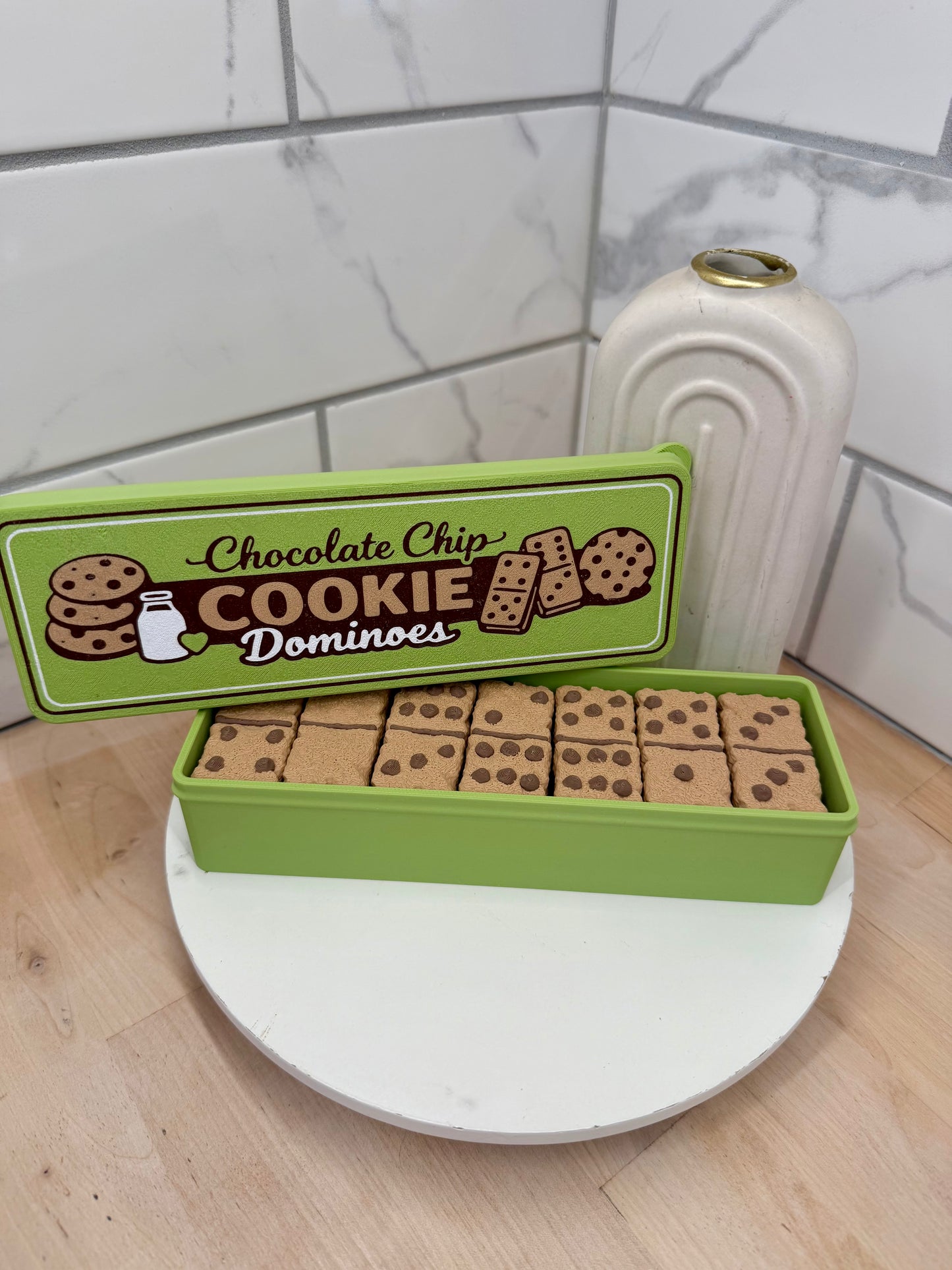 Chocolate Chip Cookie Dominoes Game