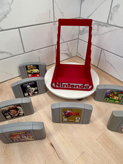 Nintendo 64 Cartridge Display Holds 8 Games