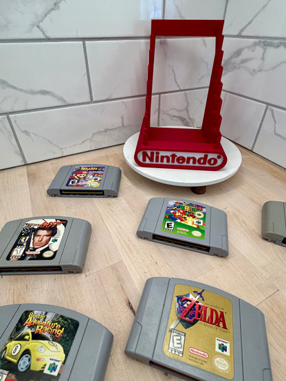 Nintendo 64 Cartridge Display Holds 8 Games