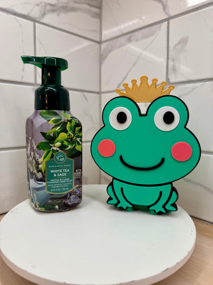 Frog With Gold Crown Bath And Body Works Inspired Soap Holder