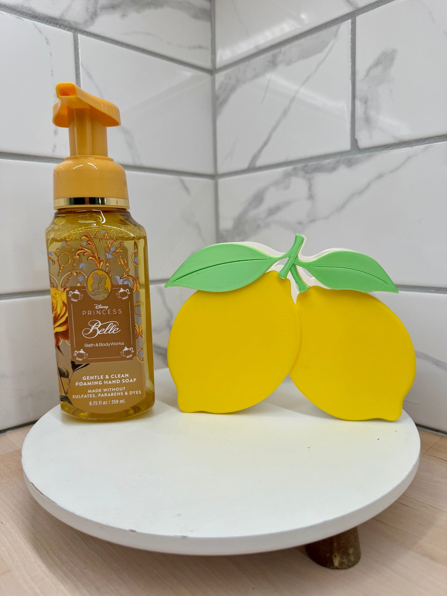 Lemon Bath And Body Works Inspired Soap Holder