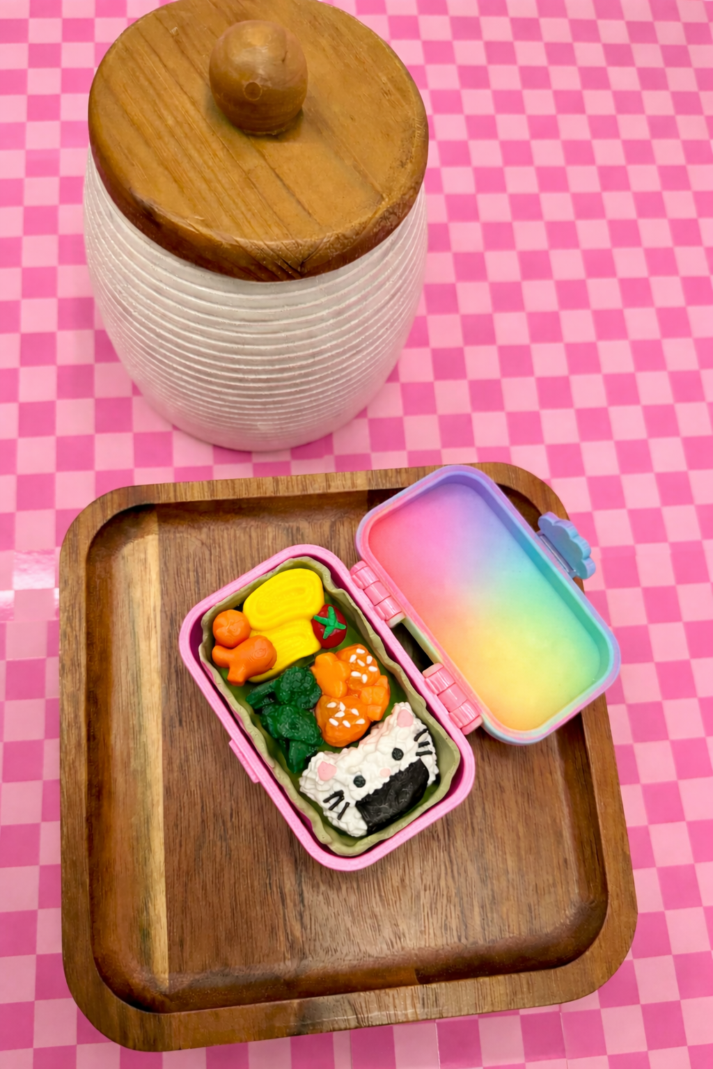 Bento Box Fidget Clicker – Clicker Toy | Kawaii Delicious Desktop Multi Clicker Sensory Fidget
