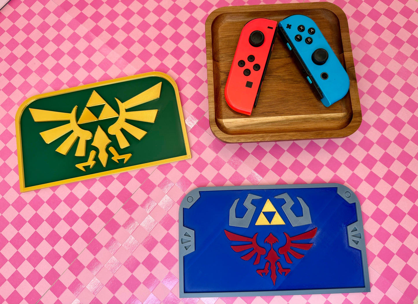 Shield-Inspired Switch Dock Stand| Aesthetic Game Setup Holder