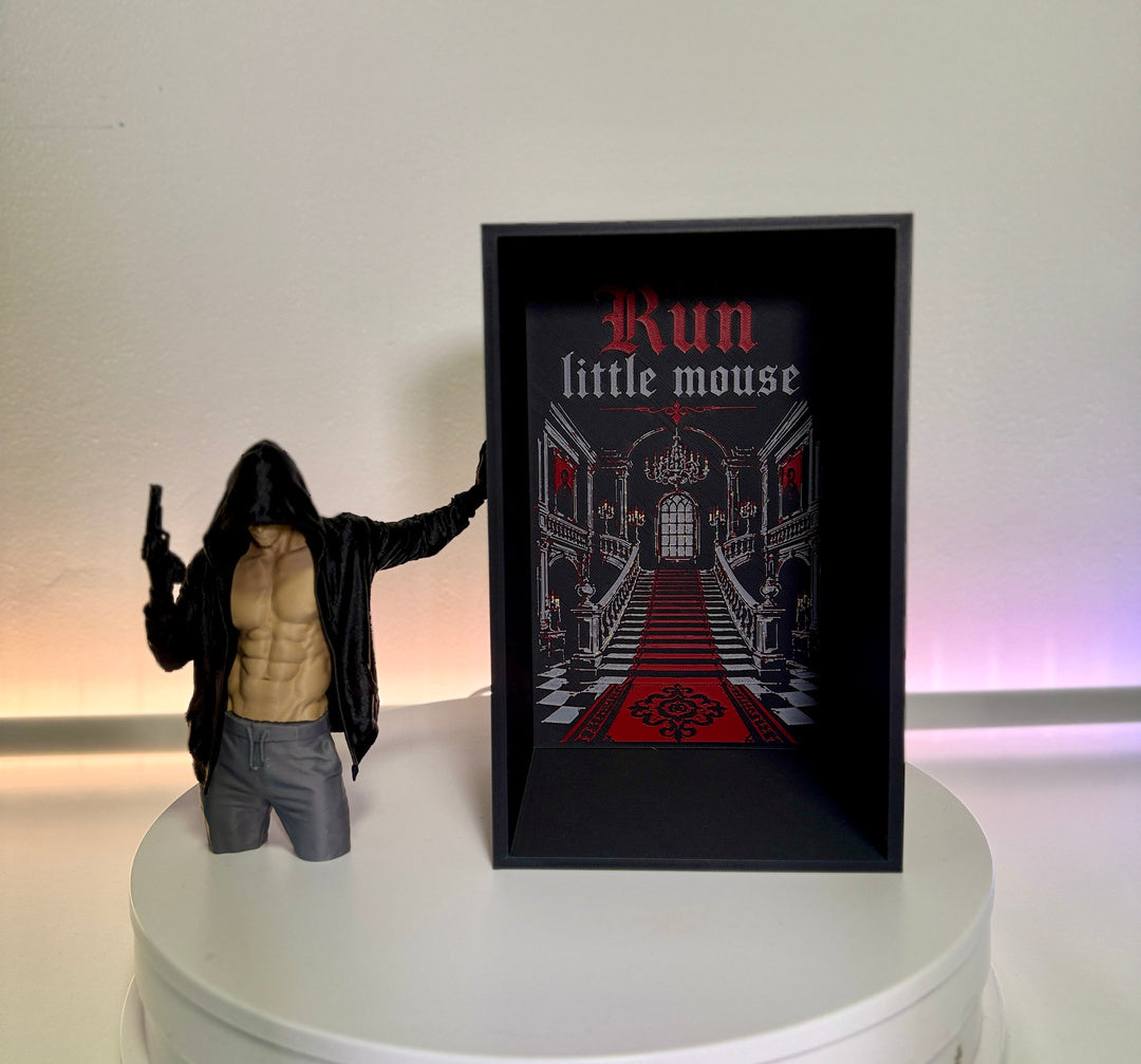 📚✨ Bookish Book Nook | 3D Printed Bookshelf Decor