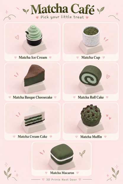 🍵 Matcha Café | Dessert Clicker Sets