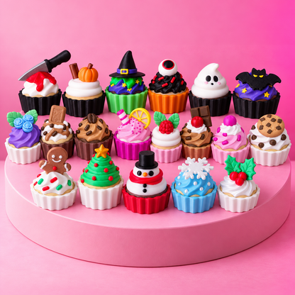 🧁 Tiny Cakes. Big Serotonin | Kawaii Cupcake Clickers