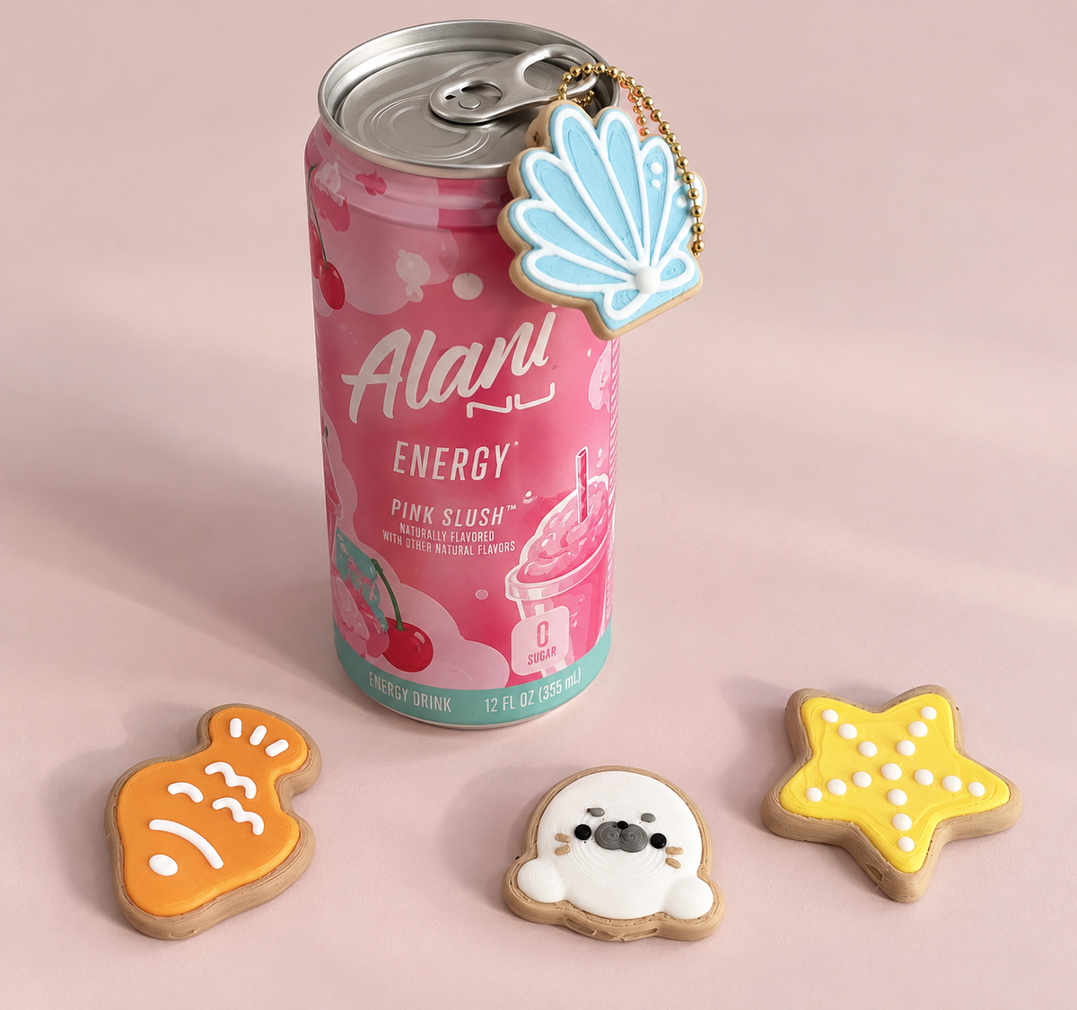 Ocean-Inspired Sugar Cookie Can Opener Nail Saver