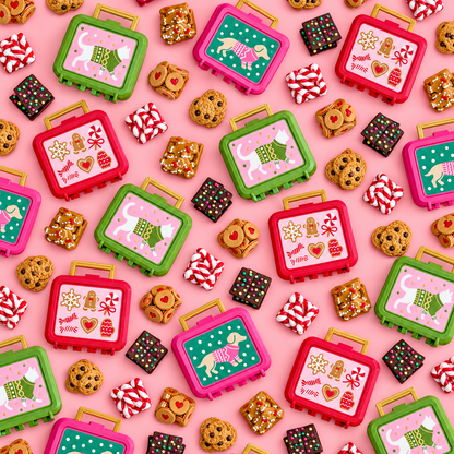 Holiday Treats Lunchbox Clicker Set 🎄🐾🍪