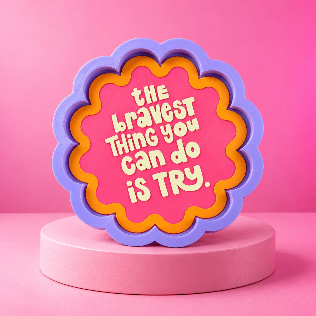 🌼 Good Vibes &amp; Little Things | Groovy Affirmation Trinket Trays