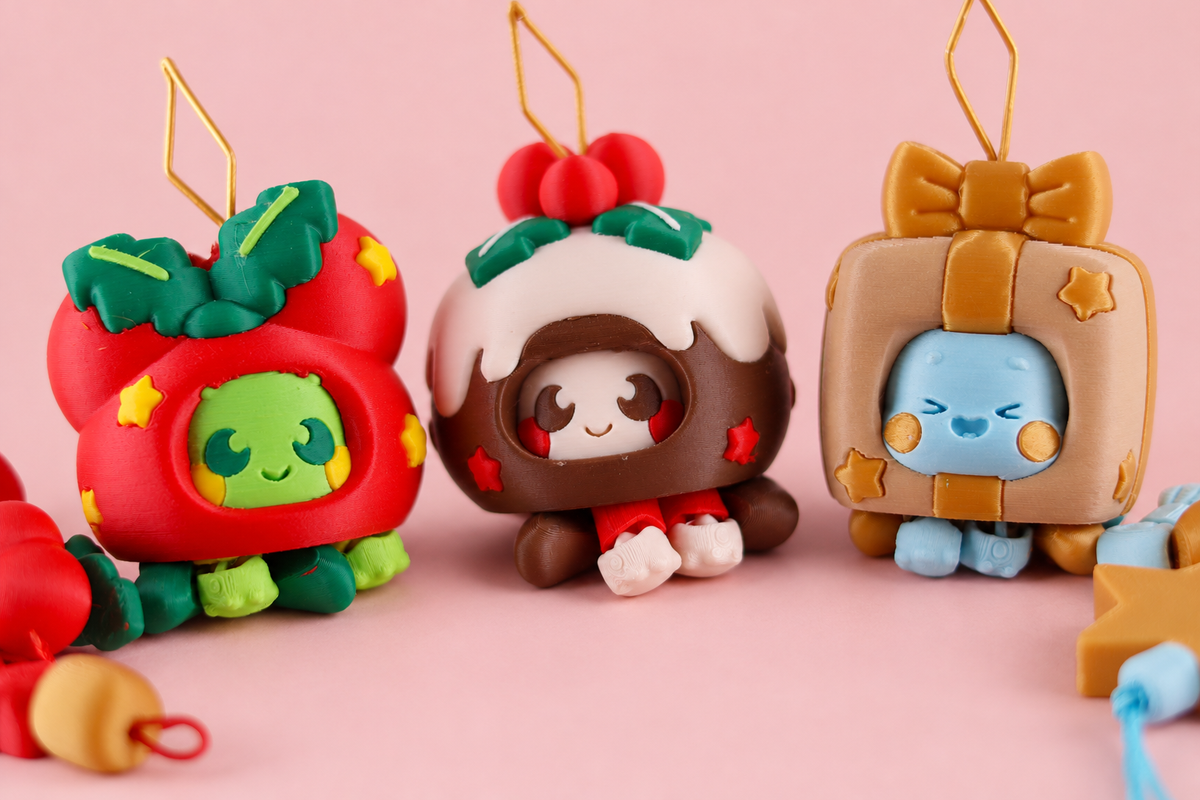 Christmas Cuties ✨ Holiday Ornaments, Wind Chimes &amp; Mirror Décor